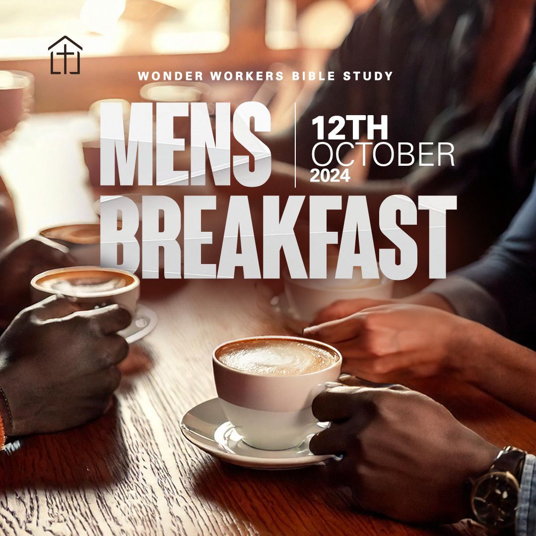 men's breakfast poster